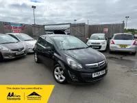 Begagnad Vauxhall Corsa 2015 Svart Halvkombi