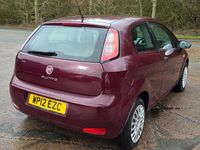 Used Fiat Punto Pop 69 HP (50 kW) 2012 Red Hatchback