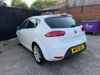 Used Seat Leon FR 2010 White Hatchback