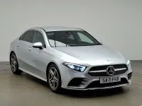 Used Mercedes A180 AMG line 136 HP (100 kW) 2021 Silver Sedan