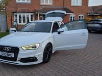 Used Audi A3 S-Line 2013 White Hatchback