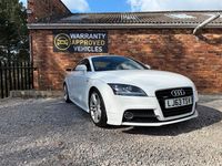 Begagnad Audi TT S-Line 2013 Vit Sportkupé