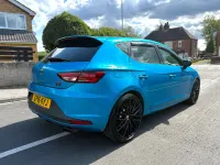 Used Seat Leon Cupra 290 285 HP (209 kW) 2016 Blue Hatchback