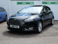 Używany Ford Focus Titanium 120 KM (88 kW) 2018 Czarny Hatchback