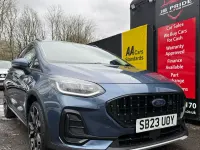 Used Ford Fiesta Active X 2023 Blue Hatchback