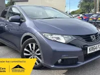 Used Honda Civic SR 2014 Blue Hatchback