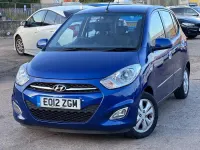 Used Hyundai i10 Active 86 HP (63 kW) 2012 Blue Hatchback