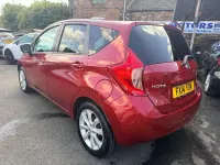 Used Nissan Note Acenta Premium 2014 Red Hatchback