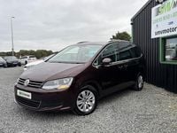 Used VW Sharan SE 150 HP (110 kW) 2017 Red MPV