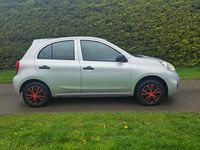 Begagnad Nissan Micra Visia 2013 Silver Halvkombi