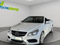 Usado Mercedes E350 AMG line 258 CV (189 kW) 2016 Blanco Descapotable