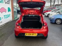 Used Renault Clio Dynamique 75 HP (55 kW) 2014 Red Hatchback