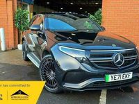 Used Mercedes EQC400 AMG line 300 kW (408 HP) 2022 Black SUV