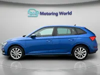 Used Skoda Scala SE L 110 HP (80 kW) 2023 Blue Hatchback
