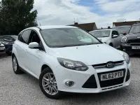 Used Ford Focus Titanium 125 HP (91 kW) 2012 White Hatchback