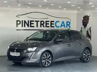 Usado Peugeot 208 Allure Premium 75 HP (55 kW) 2020 Cinzento Citadino