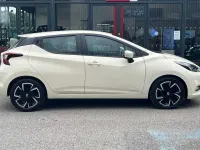 Used Nissan Micra Acenta 91 HP (66 kW) 2022 White Hatchback