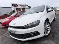 Begagnad VW Scirocco GT 170 HK (125 kW) 2012 Vit Sportkupé