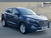Used Hyundai Tucson SE 129 HP (94 kW) 2018 Blue SUV
