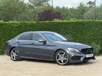 Used Mercedes C220 AMG line 2014 Grey Sedan