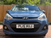 Used Hyundai i10 SE 2015 Blue Hatchback