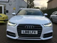 Usado Audi A6 S-Line 190 CV (139 kW) 2018 Blanco Familiar