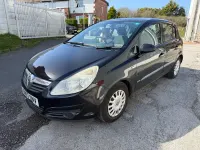 Used Vauxhall Corsa 79 HP (58 kW) 2007 Black Hatchback