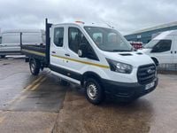 Used Ford Transit 130 HP (95 kW) 2019 White Cabriolet