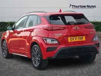 Second-hand Hyundai Kona N Line 120 CP (88 kW) 2021 Roșu SUV