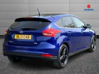 Used Ford Focus Zetec 99 HP (72 kW) 2018 Blue Hatchback