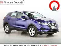 Used Nissan Qashqai Acenta Premium 115 HP (84 kW) 2020 Blue SUV