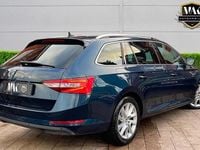 Used Skoda Superb SE Technology 150 HP (110 kW) 2021 Blue Estate