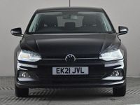 Used VW Polo Match 80 HP (58 kW) 2021 Black Hatchback