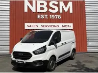 Used Ford Transit Custom 105 HP (77 kW) 2019 White Van