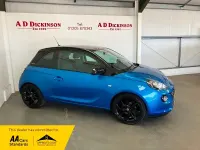 Used Vauxhall Adam 2017 Blue Hatchback