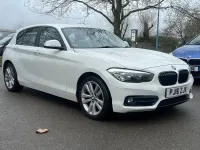 Used BMW 116 Sport Line 2016 White Hatchback
