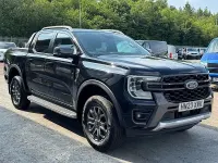 Used Ford Ranger Wildtrack 205 HP (150 kW) 2023 Black Pickup