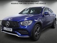Used Mercedes GLC43 AMG AMG 390 HP (286 kW) 2020 Brilliant blue Coupe