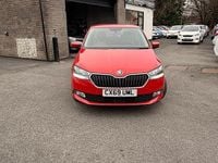 Used Skoda Fabia SE 75 HP (55 kW) 2019 Red Hatchback