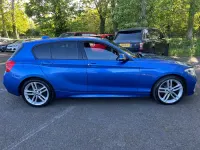 Begagnad BMW 120 M Sport 2016 Blå Halvkombi