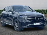 Used Mercedes EQC400 AMG line 300 kW (408 HP) 2024 Obsidian black metallic SUV