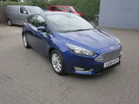 Used Ford Focus Titanium 2017 Blue Hatchback