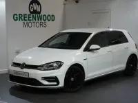 Used VW Golf VII R-line 150 HP (110 kW) 2017 White Hatchback
