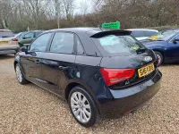 Begagnad Audi A1 Sportback Sport 105 HK (77 kW) 2014 Svart Halvkombi