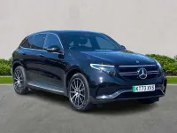Used Mercedes EQC400 AMG line 300 kW (408 HP) 2023 Black SUV