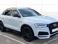 Used Audi Q3 Black Edition 180 HP (132 kW) 2018 White SUV