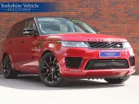 Used Land Rover Range Rover Sport 400 HP (294 kW) 2020 Red SUV