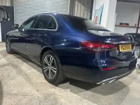 Used Mercedes E220 2021 Blue Sedan