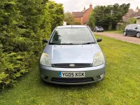 Used Ford Fiesta Zetec 79 HP (58 kW) 2005 Blue Hatchback