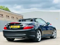 Begagnad Mercedes SLK200 AMG 184 HK (135 kW) 2014 Svart Cab